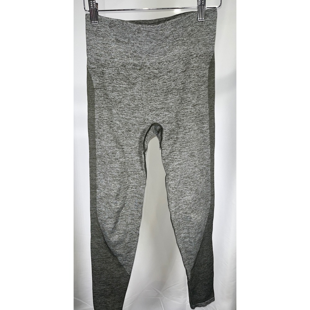 PINK Victoria's Secret Seamless Leggings High Waist Marl Olive Green Small S